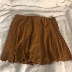 Forever 21 suede skirt